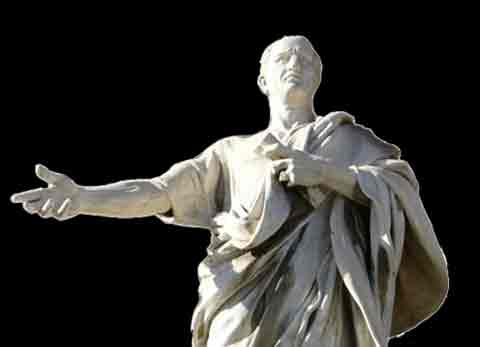 Cicero speaking